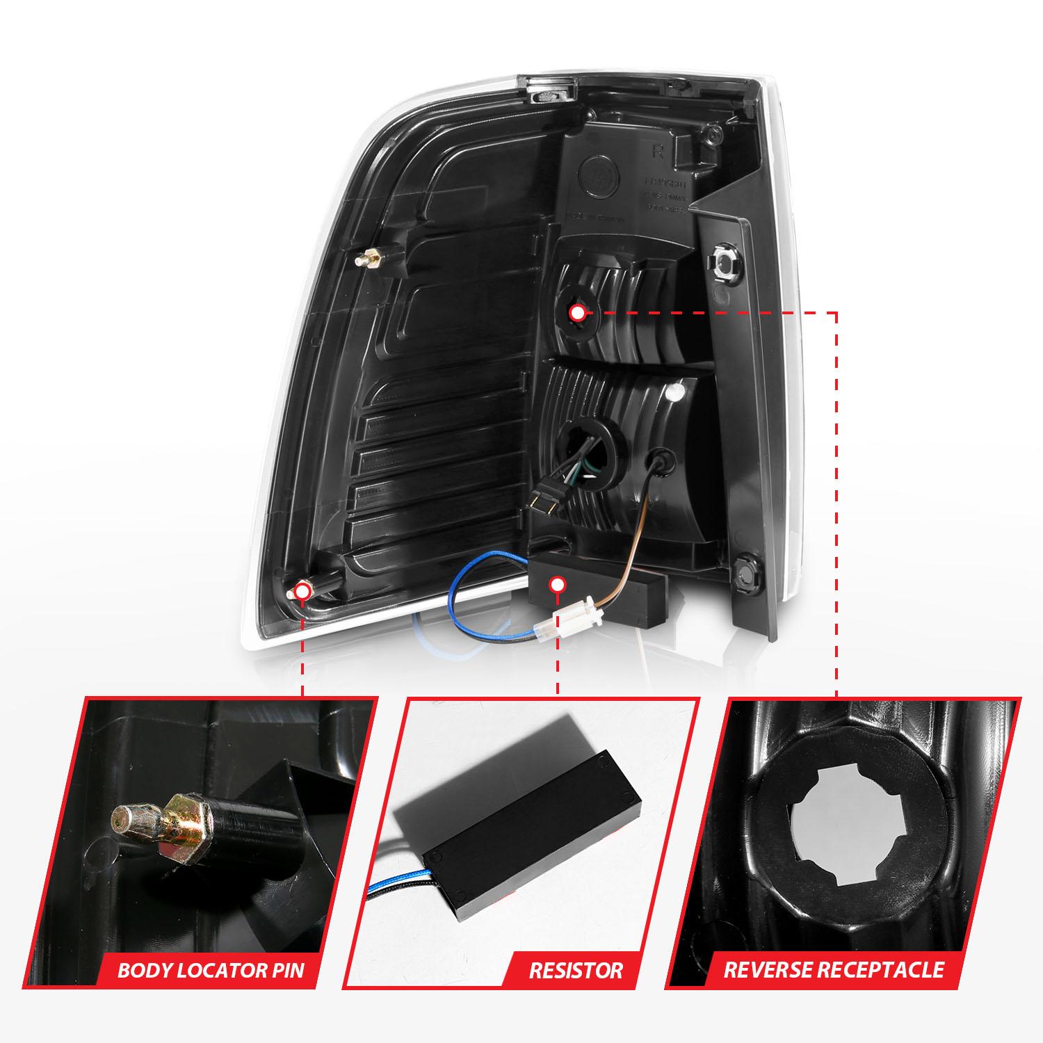 ANZO Tail Light Assembly - 311408