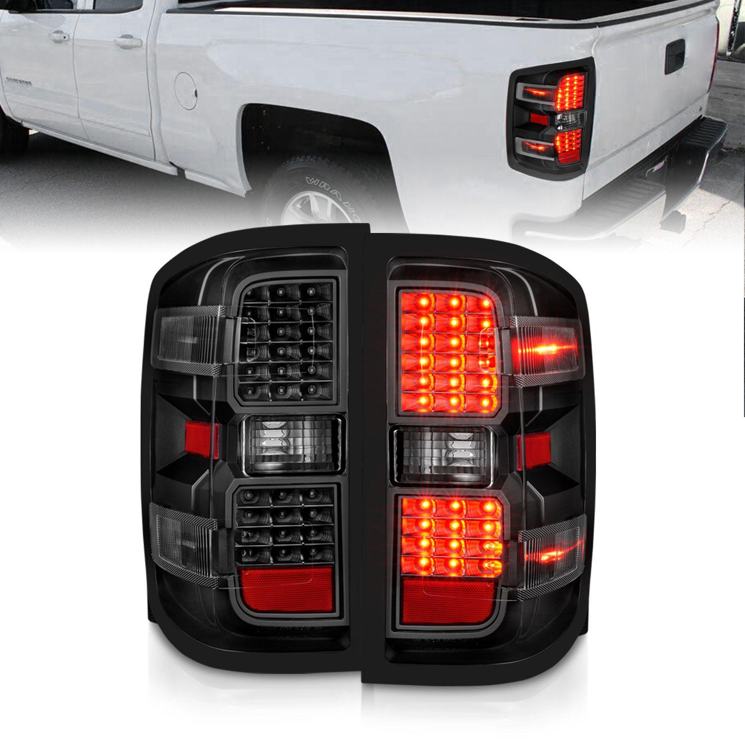 ANZO Tail Light Assembly (2014-2019 Chevrolet, GMC Fitment) - 311423