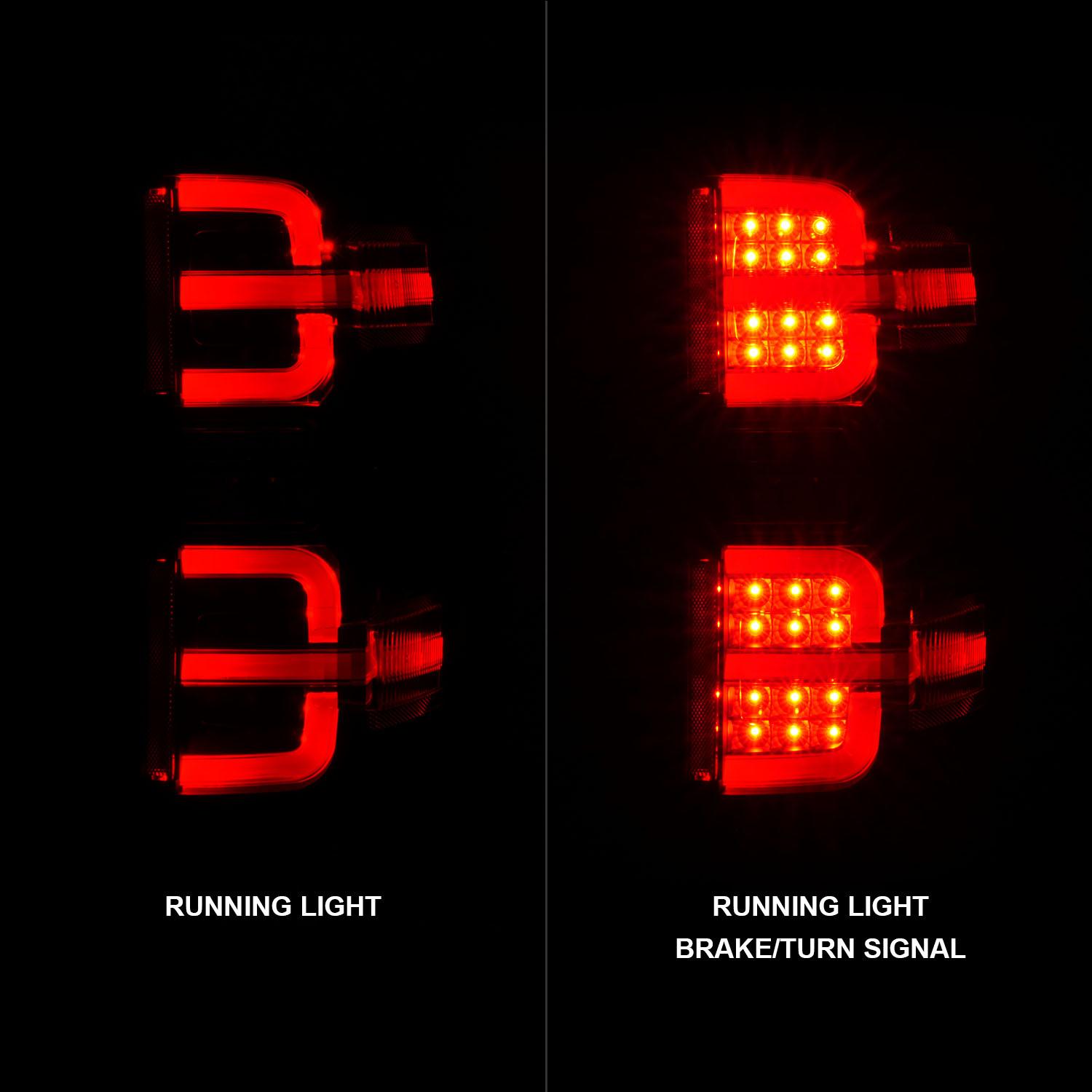ANZO Tail Light Assembly (2014-2019 Chevrolet, GMC Fitment) - 311425