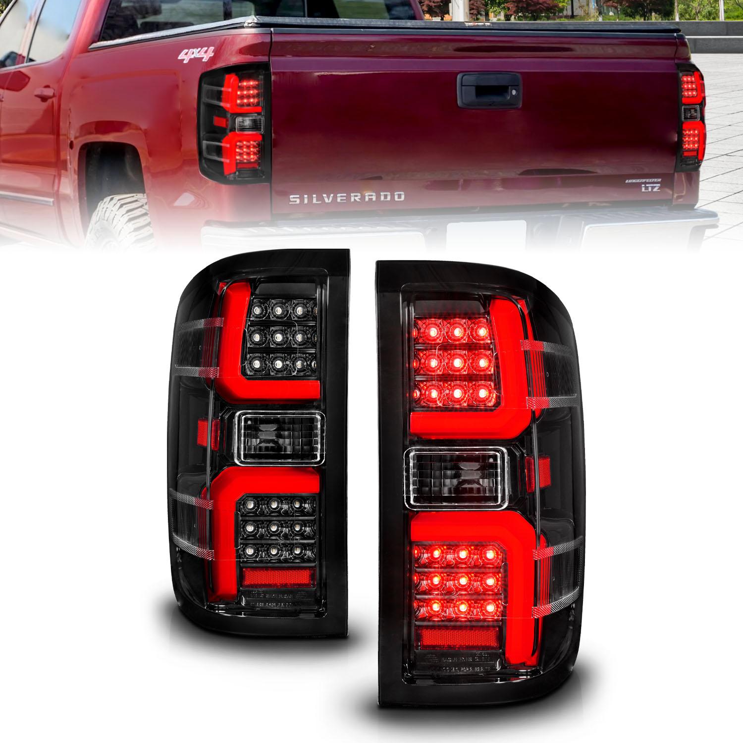ANZO Tail Light Assembly (2014-2019 Silverado 1500, Silverado 2500 HD, Silverado 3500 HD, Sierra 3500 HD) - 311450