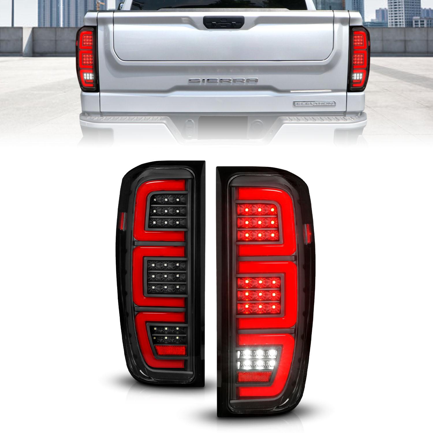 ANZO Tail Light Assembly (2019-2023 Sierra 1500, Sierra 2500 HD, Sierra 3500 HD) - 311457