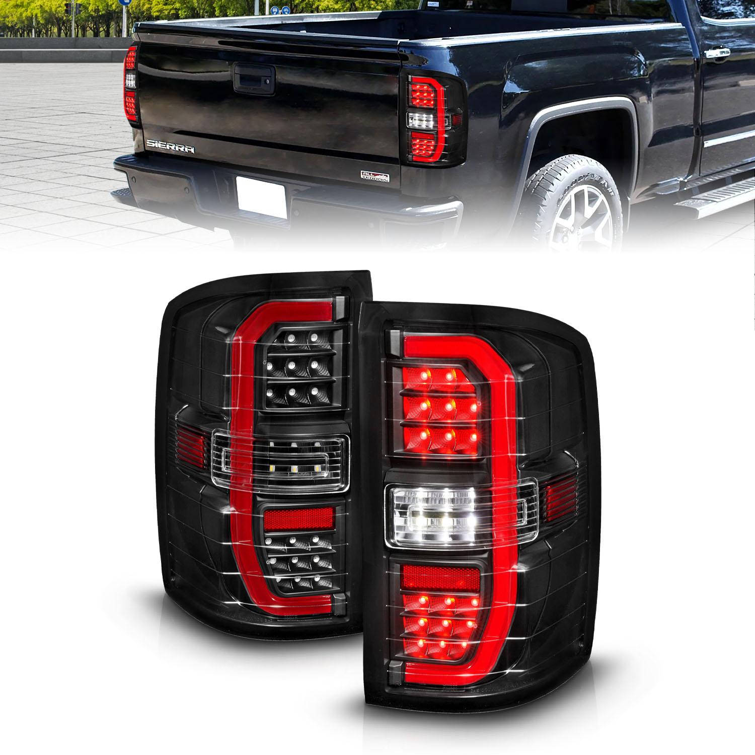 ANZO Tail Light Assembly (2014-2019 Sierra 1500, Sierra 1500 Limited, Sierra 2500 HD, Sierra 3500 HD) - 311464