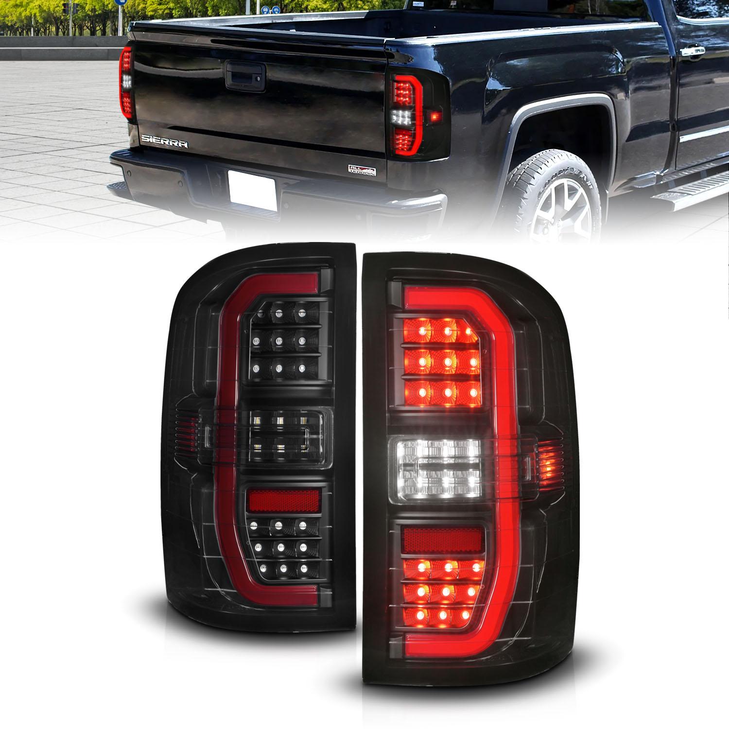 ANZO Tail Light Assembly (2014-2019 Sierra 1500, Sierra 1500 Limited, Sierra 2500 HD, Sierra 3500 HD) - 311465