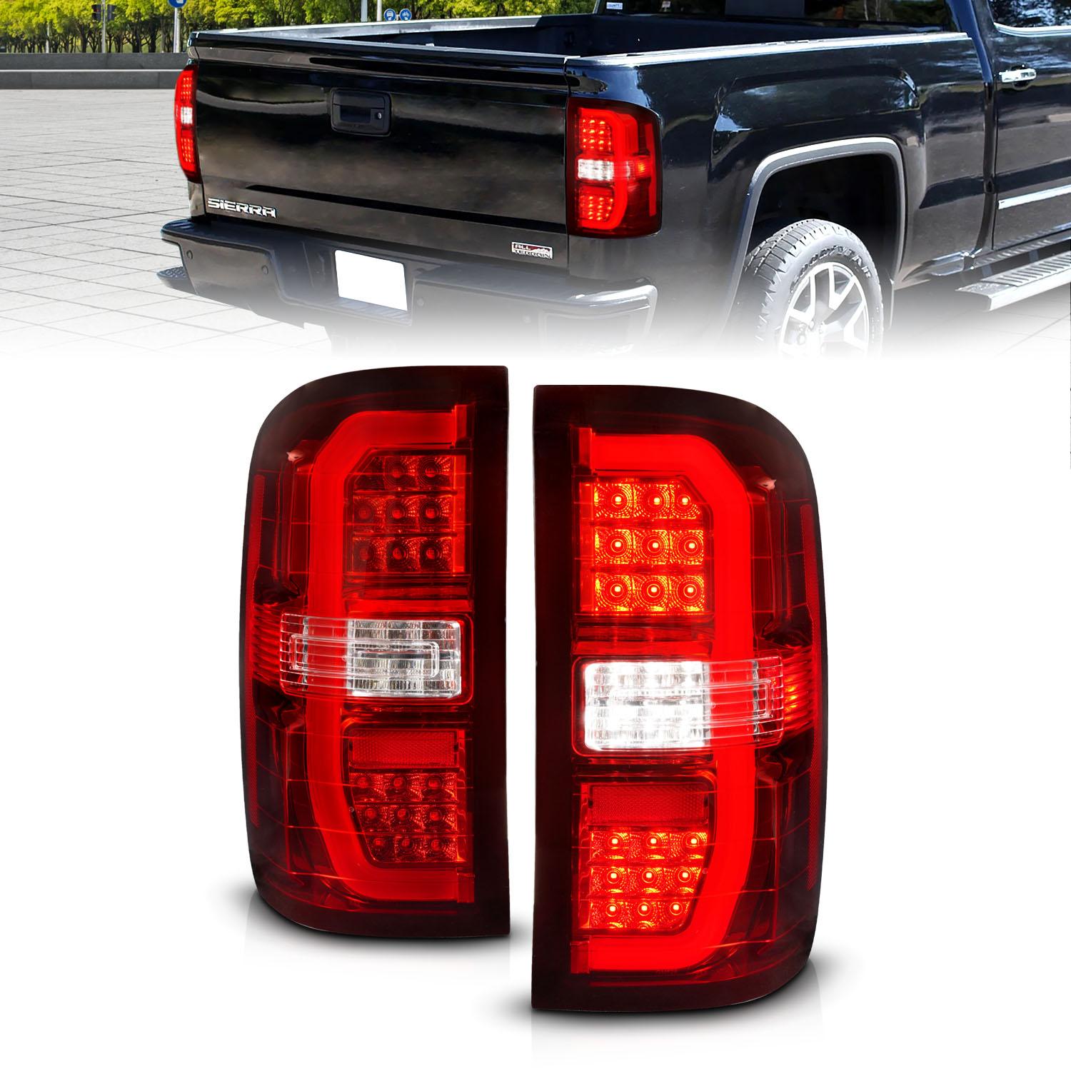 ANZO Tail Light Assembly (2014-2019 Sierra 1500, Sierra 1500 Limited, Sierra 2500 HD, Sierra 3500 HD) - 311466