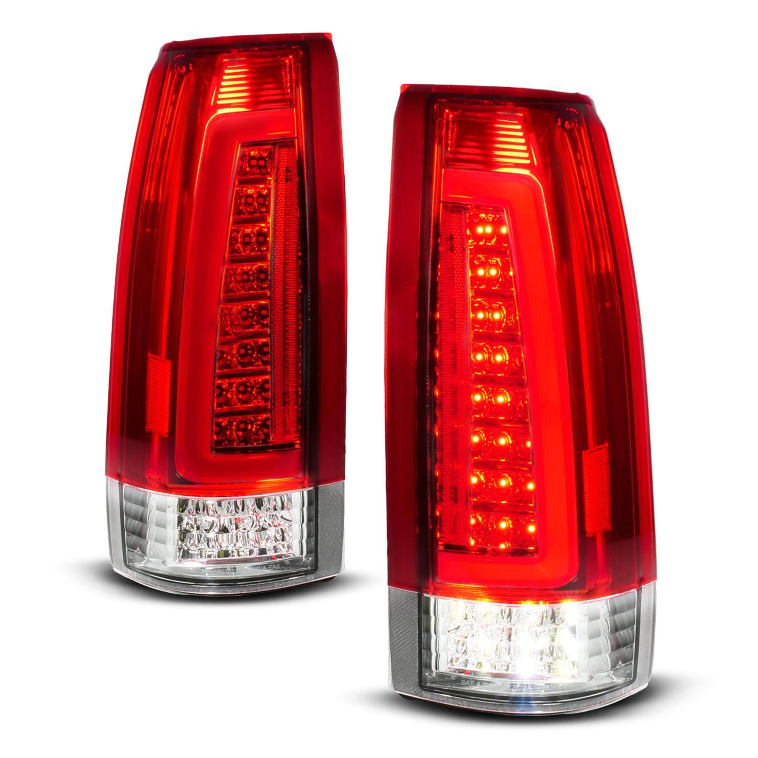 ANZO Tail Light Assembly (1988-2000 Chevrolet, GMC, Cadillac Fitment) - 311484