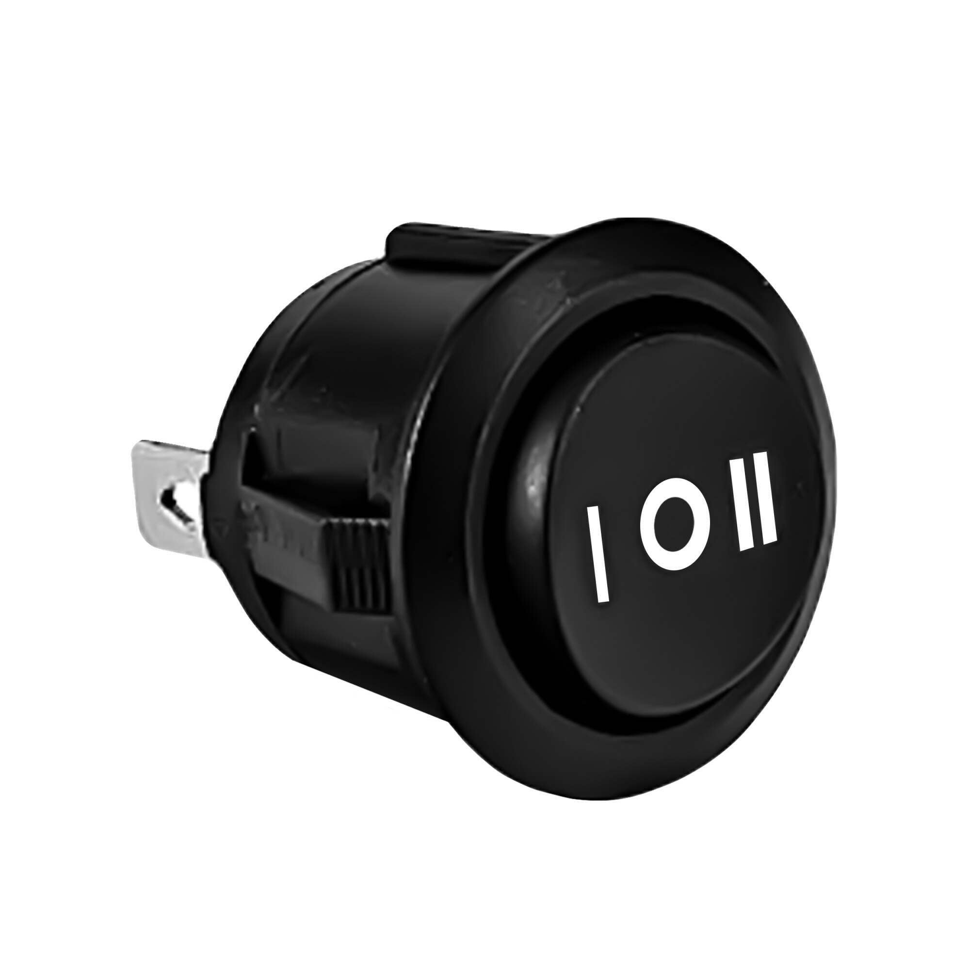 KC HiLites KC FLEX ERA 3-Position Black Rocker Switch - Controls On-Off-Amber Settings - 3114