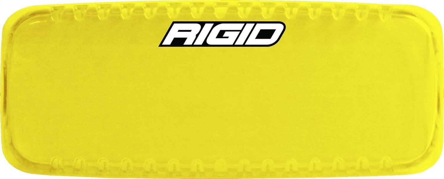 RIGID Industries Rigid Light Cover For Sr-Q Series Led Lights, Amber, Single - 311933