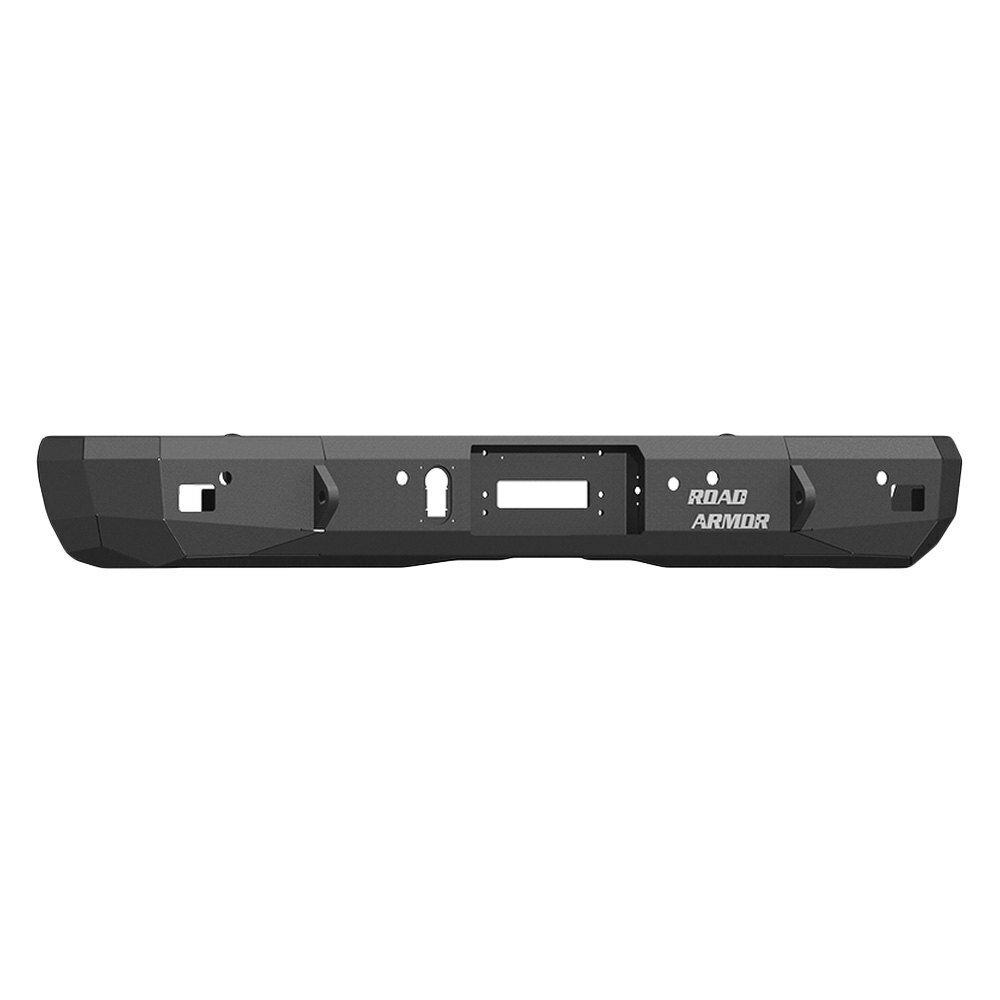 Road Armor Stealth Rear Winch Bumper - Texture Black WARN M8000 or 9.5xp (2014-2018 1500) - 31200B