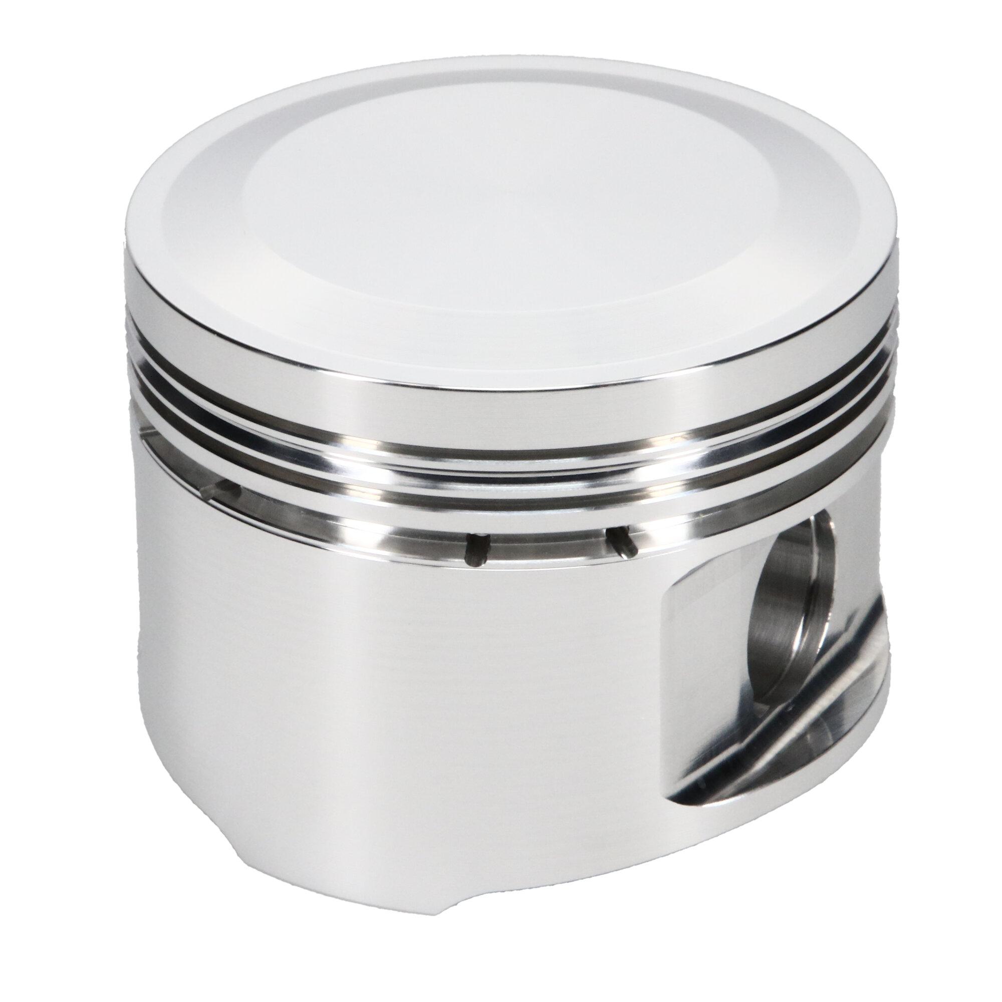 JE Pistons Piston Set, 2618, Dome, 2.992 Bore, 1.401 CD, 0.787, Pin Dia, Set of 5. - 312443