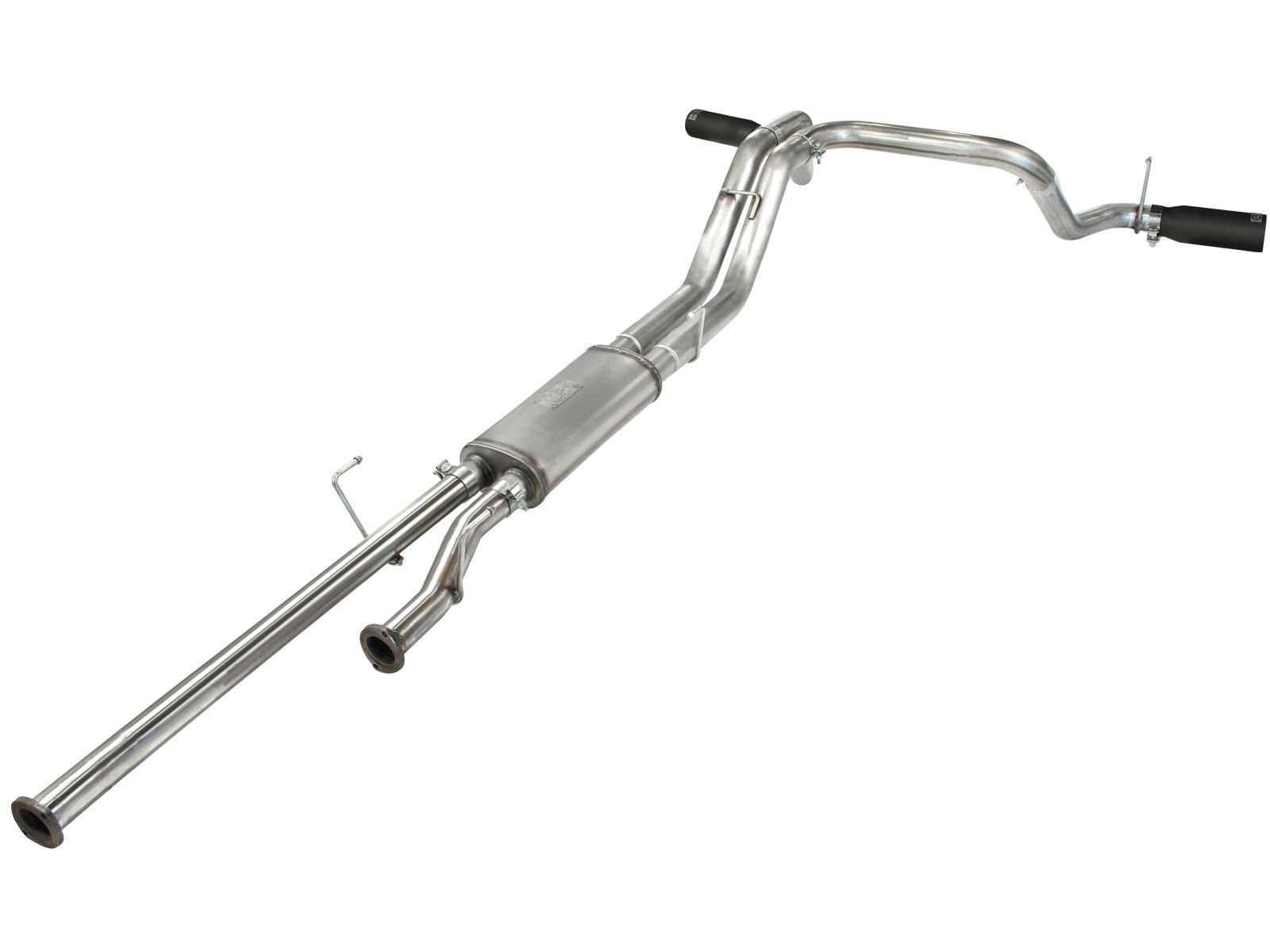 AFE MACH Force-Xp Cat-Back Exhaust w/ Black Tip (2010-2021 Tundra) - 49-46014-B
