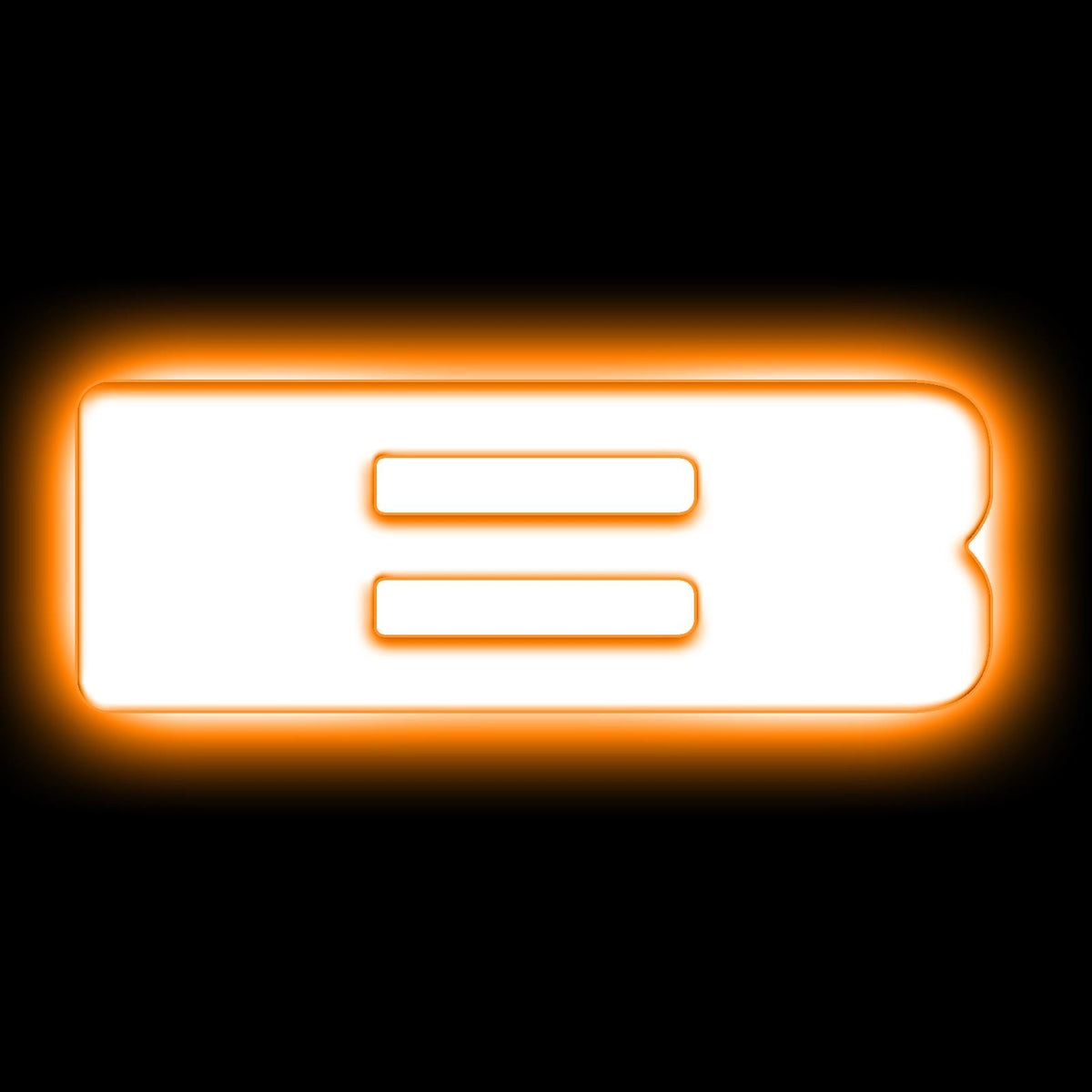 Oracle Lighting Universal Illuminated Led Letter Badges - Matte White Surface Finish - B - 3140-B-005