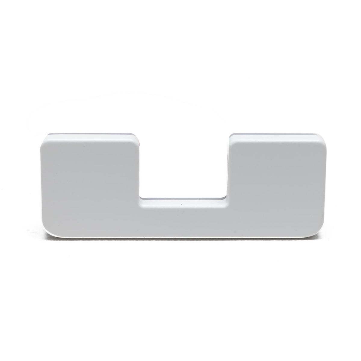 Oracle Lighting Universal Illuminated LED Letter Badges "U" - Matte White Surface Finish - 3140-U-001