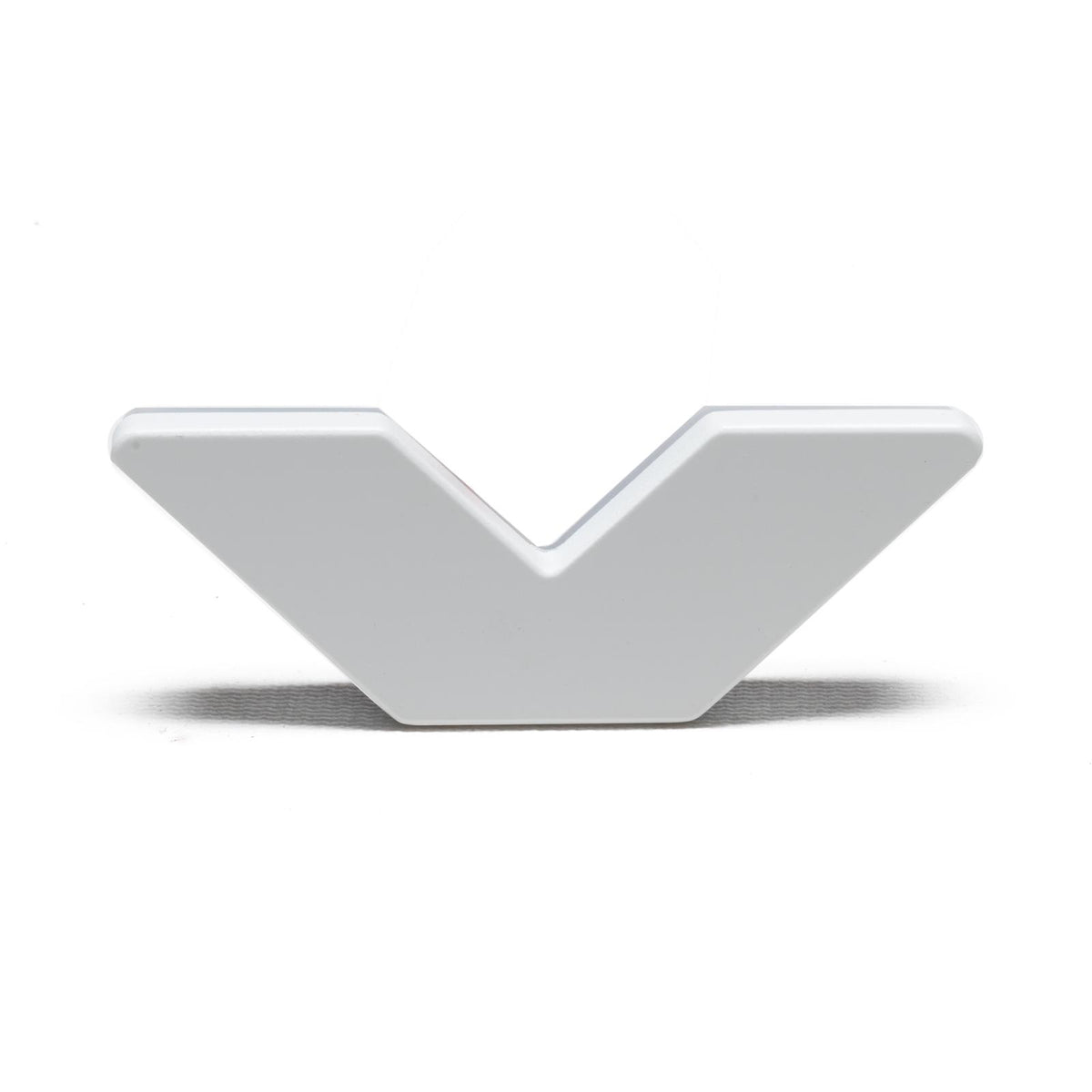 Oracle Lighting Universal Illuminated LED Letter Badges "V" - Matte White Surface Finish - 3140-V-001