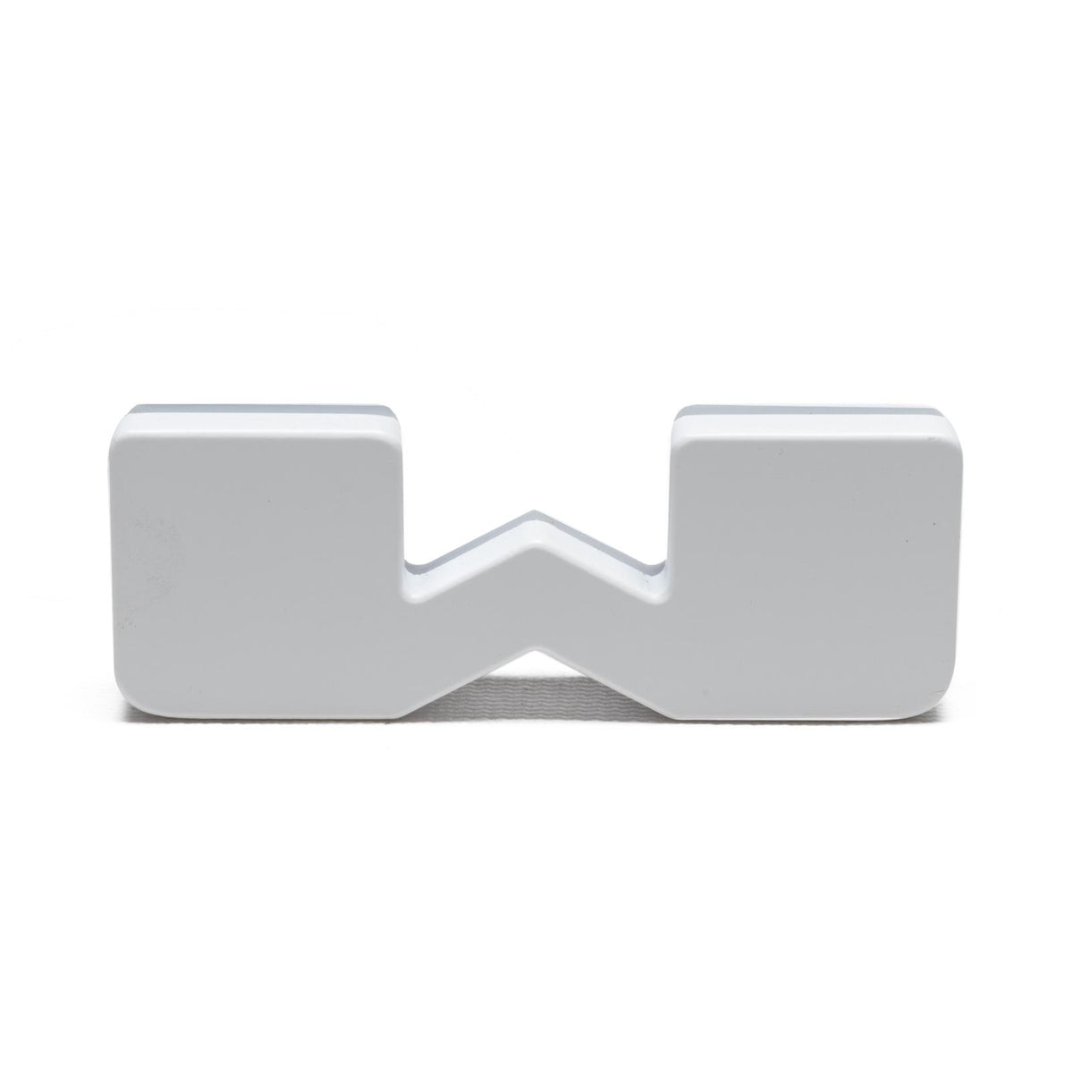 Oracle Lighting Universal Illuminated LED Letter Badges "W" - Matte White Surface Finish - 3140-W-001