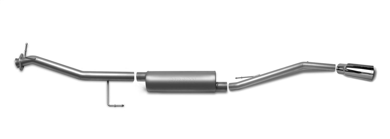 Gibson Exhaust Cat-Back Single Exhaust System; Aluminized (2006-2011 Element, Element LX, Element EX) - 314001