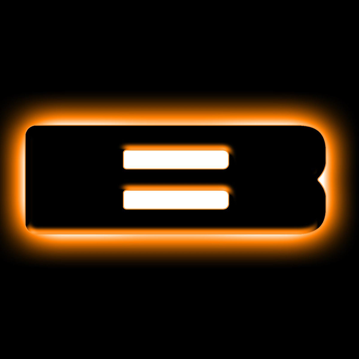 Oracle Lighting Universal Illuminated Led Letter Badges - Matte Black Surface Finish - B - 3141-B-005