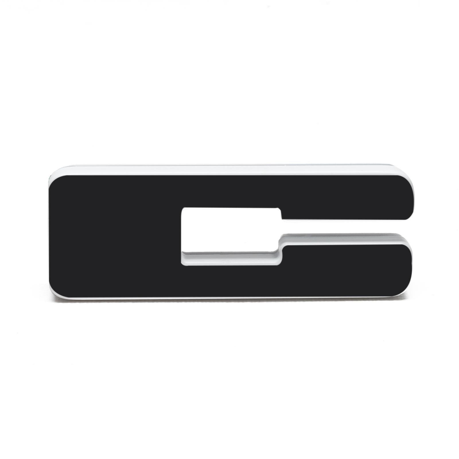 Oracle Lighting Universal Illuminated Led Letter Badges - Matte Black Surface Finish - C - 3141-C-005
