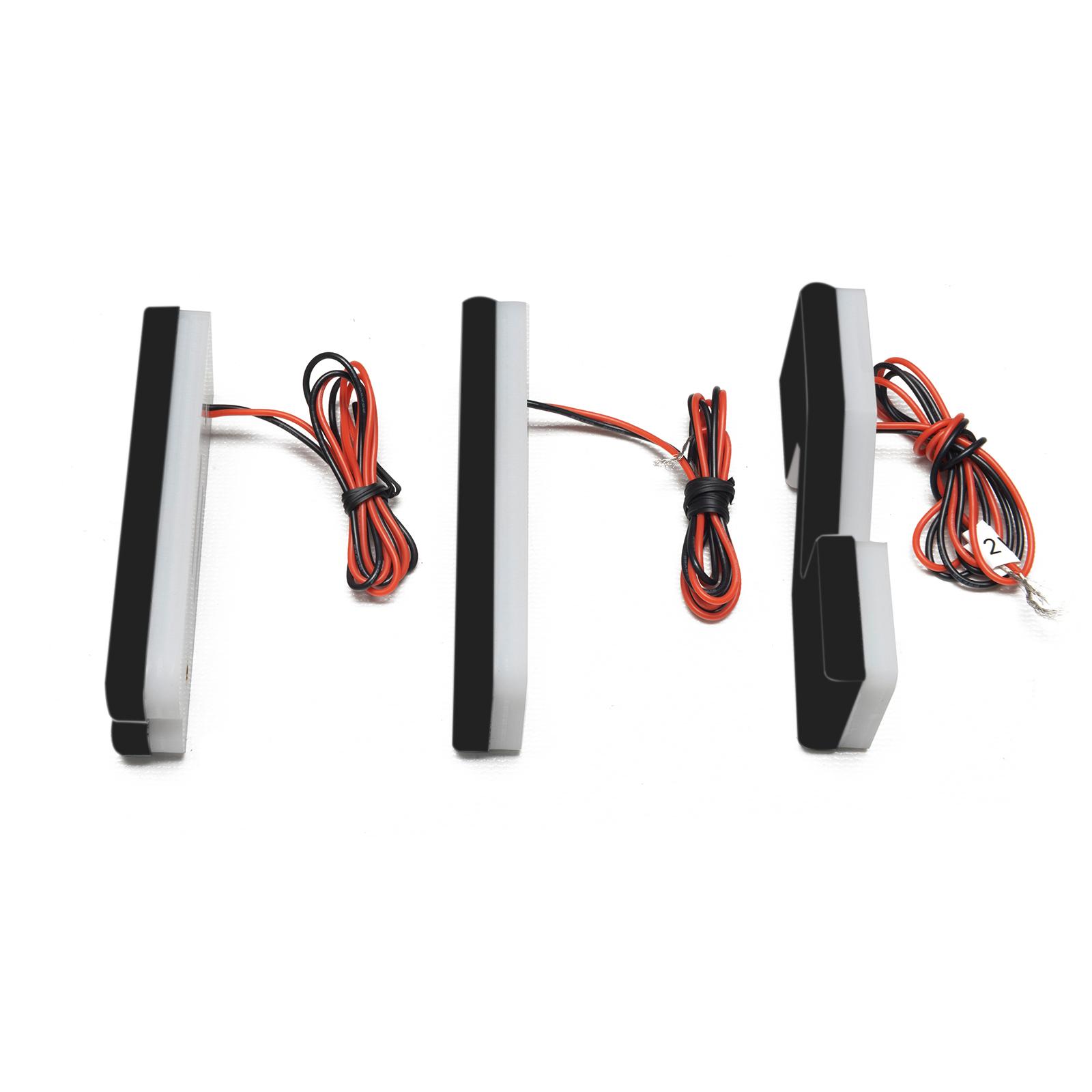 Oracle Lighting Universal Illuminated LED Letter Badges "E" - Matte Black Surface Finish - 3141-E-001