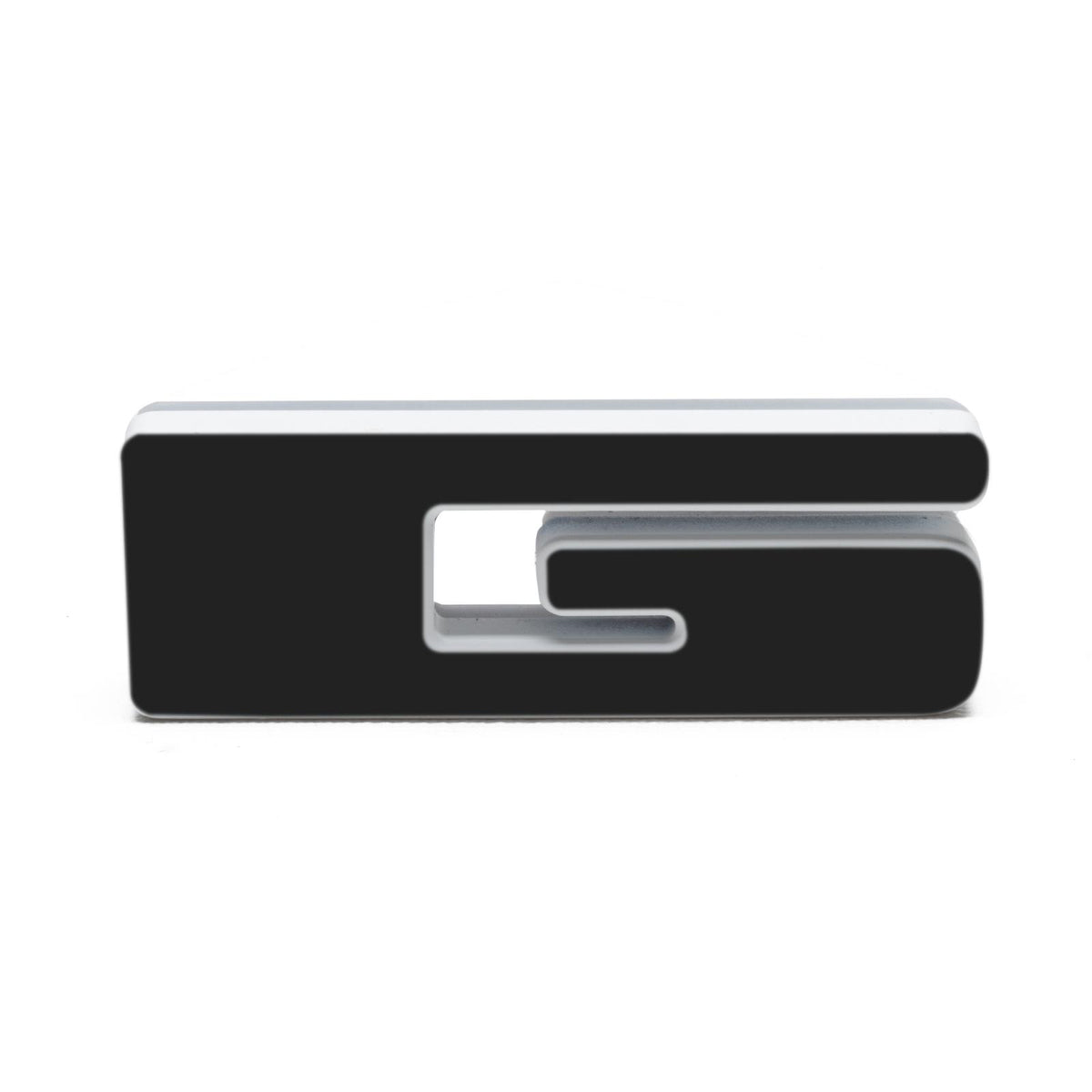 Oracle Lighting Universal Illuminated LED Letter Badges "G" - Matte Black Surface Finish - 3141-G-001