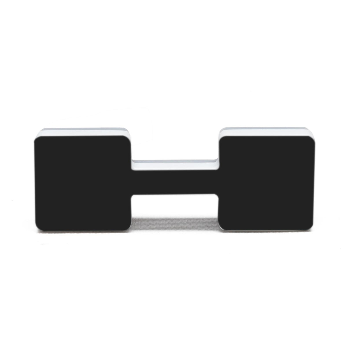 Oracle Lighting Universal Illuminated LED Letter Badges "H" - Matte Black Surface Finish - 3141-H-001