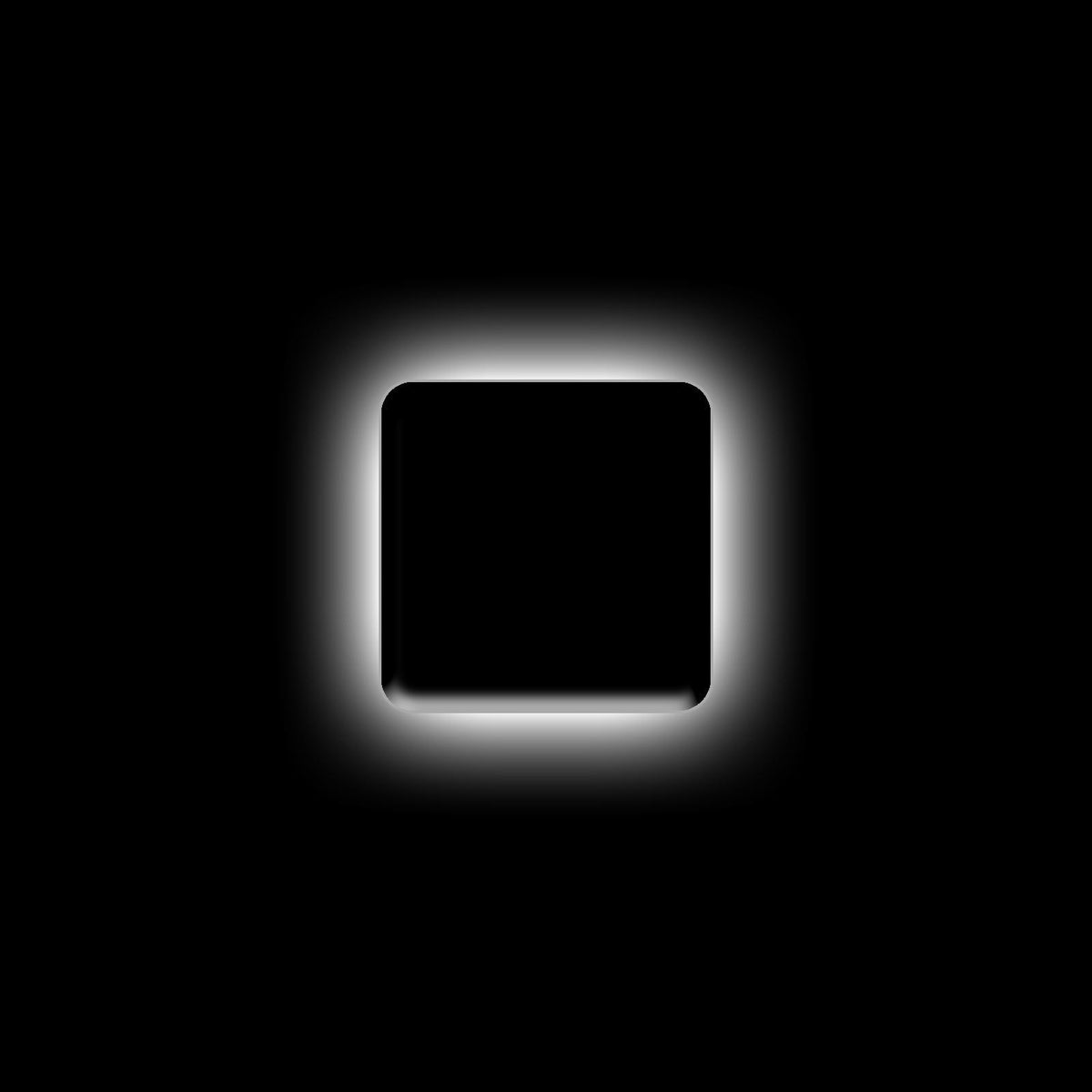 Oracle Lighting Universal Illuminated LED Letter Badges "I" - Matte Black Surface Finish - 3141-I-001