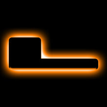 Oracle Lighting Universal Illuminated Led Letter Badges - Matte Black Surface Finish - L - 3141-L-005