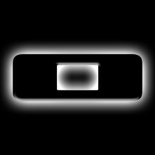 Oracle Lighting Universal Illuminated LED Letter Badges "O" - Matte Black Surface Finish - 3141-O-001