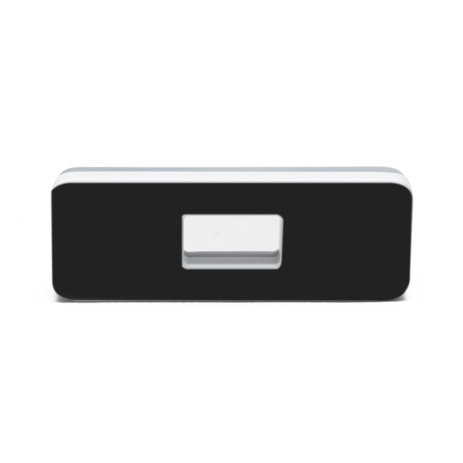 Oracle Lighting Universal Illuminated LED Letter Badges "O" - Matte Black Surface Finish - 3141-O-001