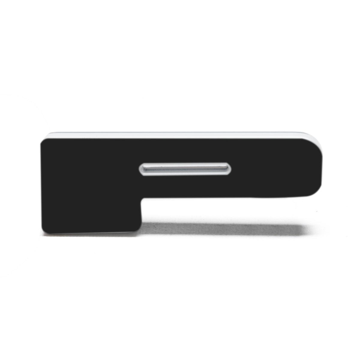 Oracle Lighting Universal Illuminated LED Letter Badges "P" - Matte Black Surface Finish - 3141-P-001