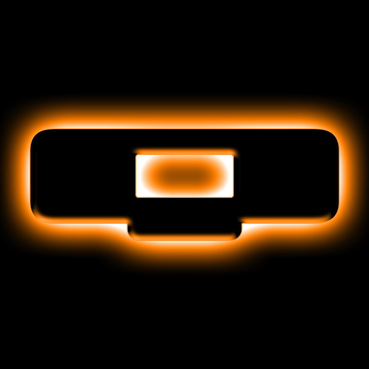 Oracle Lighting Universal Illuminated Led Letter Badges - Matte Black Surface Finish - Q - 3141-Q-005