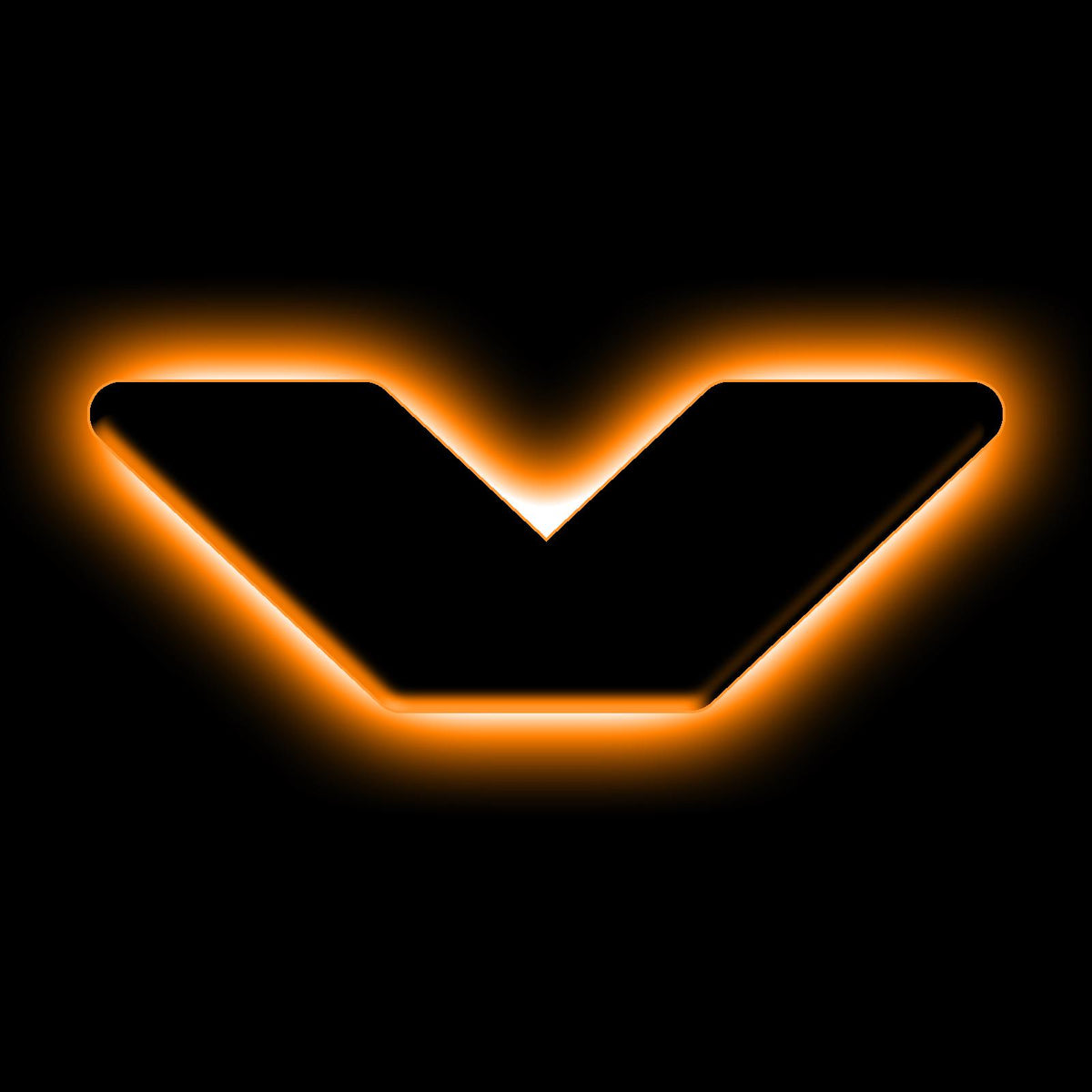 Oracle Lighting Universal Illuminated Led Letter Badges - Matte Black Surface Finish - V - 3141-V-005