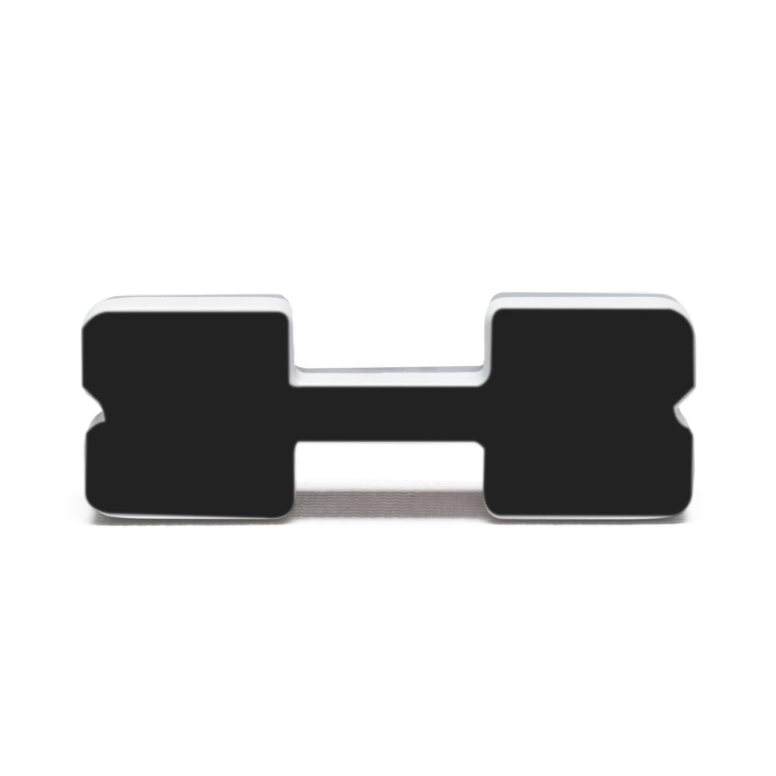 Oracle Lighting Universal Illuminated LED Letter Badges "X" - Matte Black Surface Finish - 3141-X-001