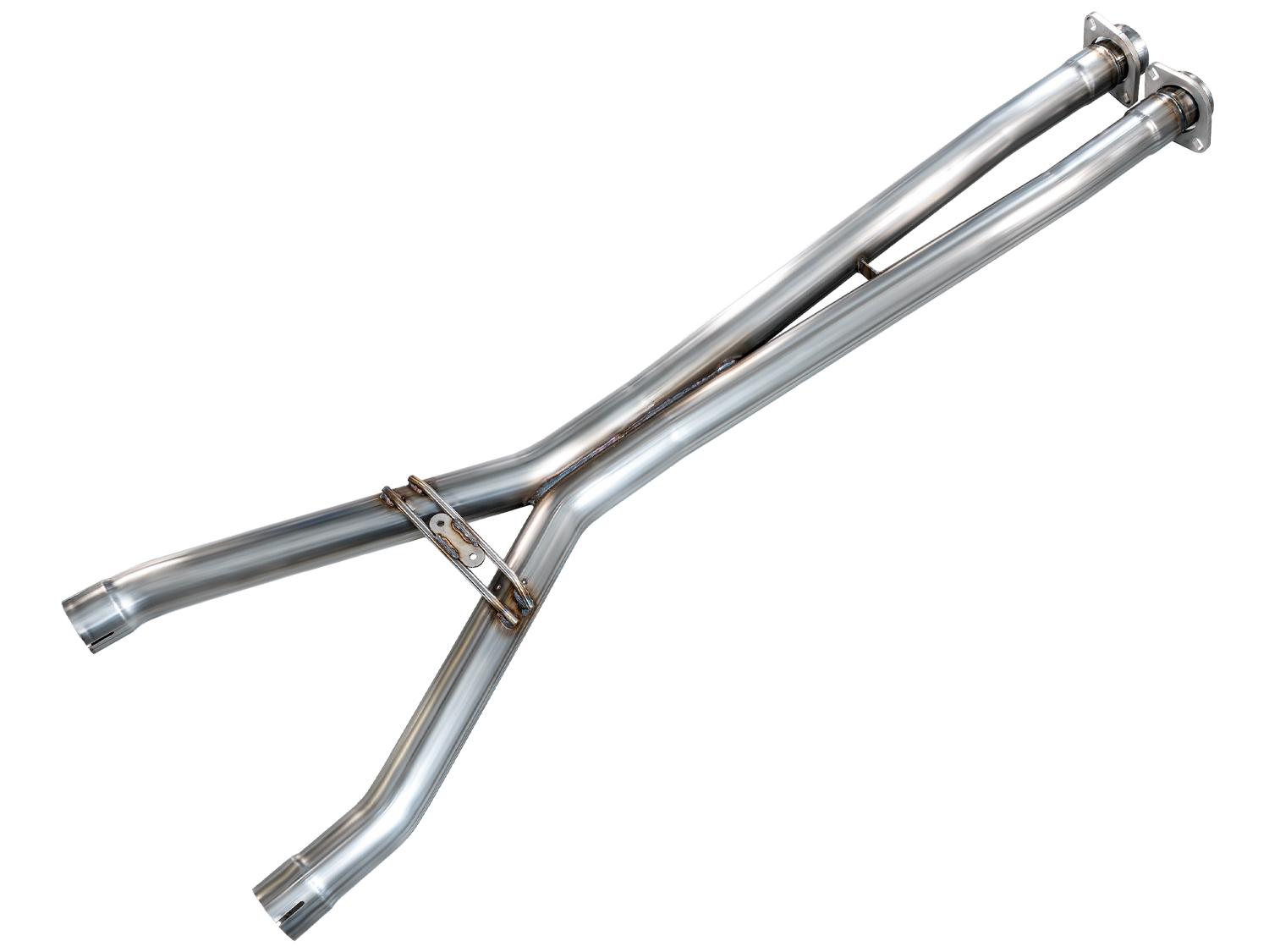 AWE X-Pipe for C6 Chevrolet Corvette 6.2L (2009-2012) (2009-2011 Corvette Base, Corvette Grand Sport) - 3010-11662