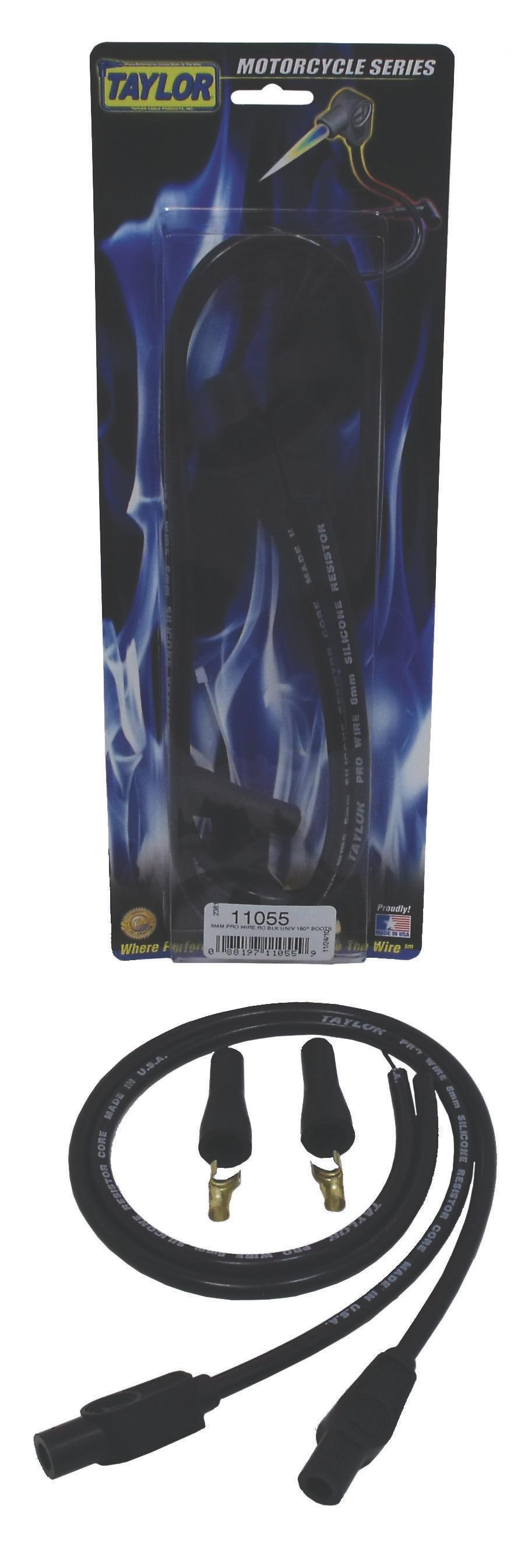 TAYLOR CABLE 8mm Pro RC black MC univ 180 - 11055