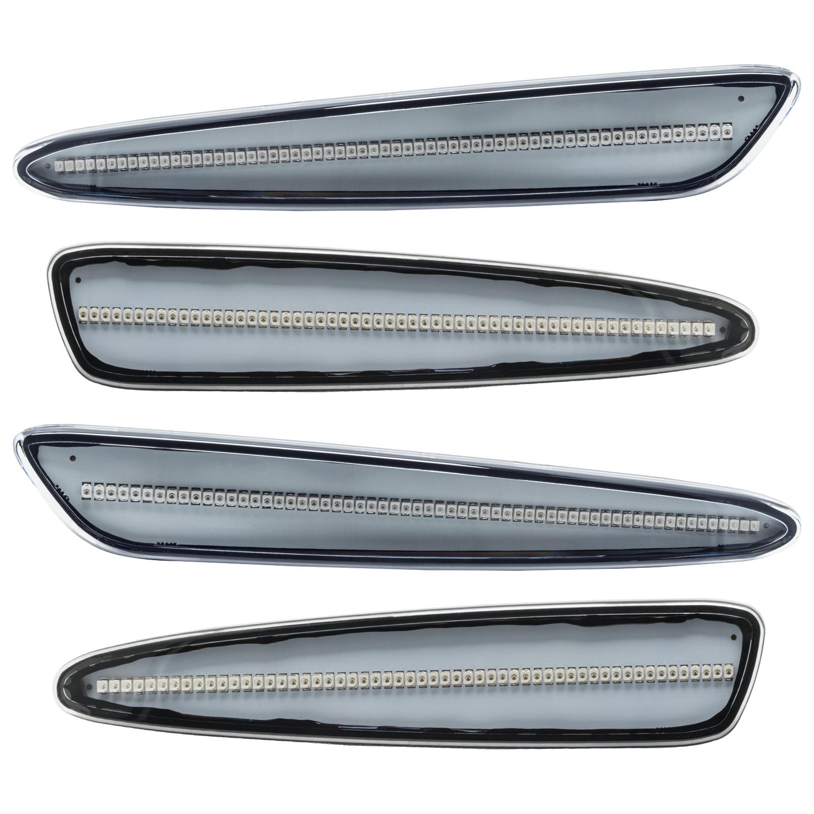 Oracle Lighting Concept Sidemarker Set, Clear - No Paint (2005-2013 Corvette) - 3150-019