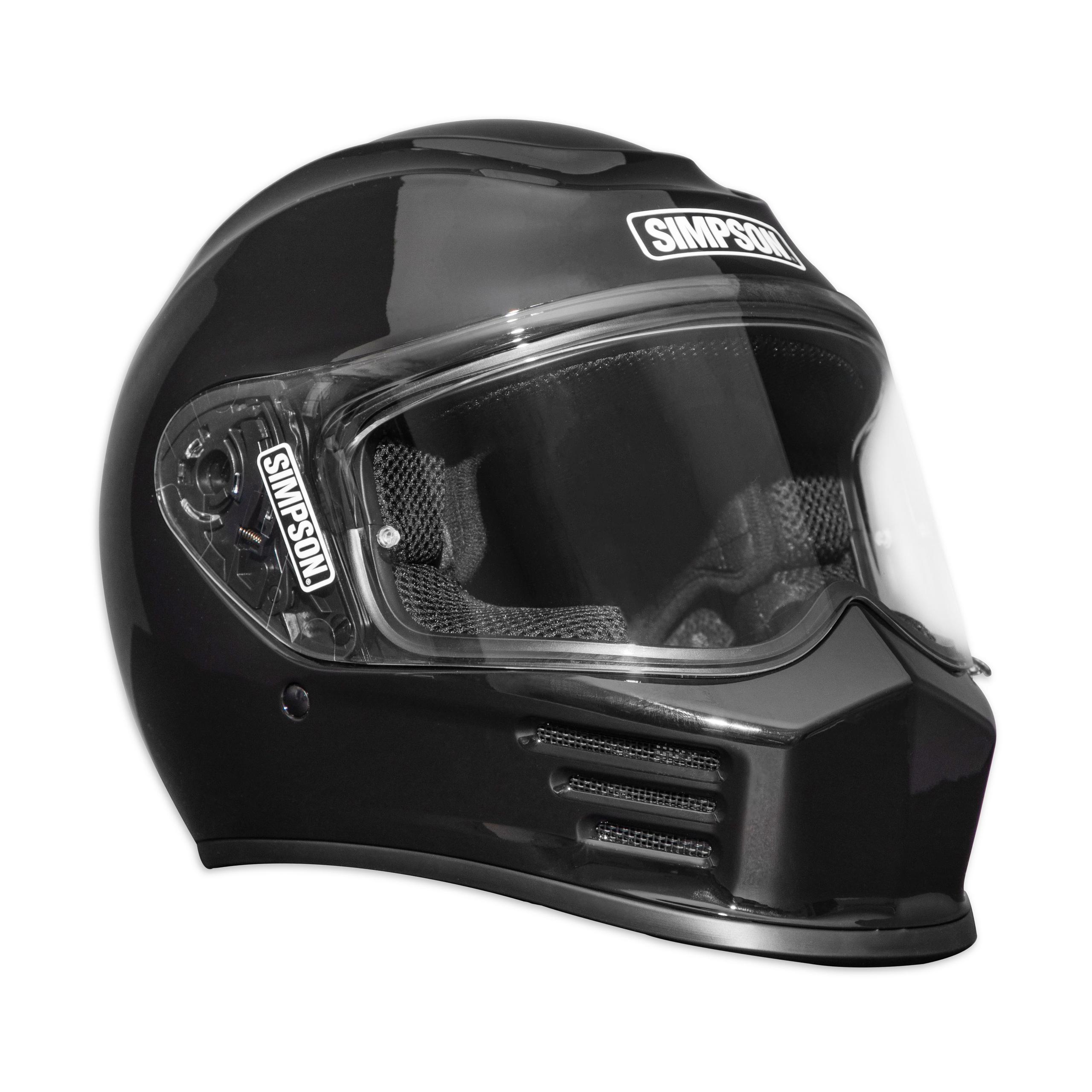 Simpson Racing Simpson Speed Bandit Dot/Ece Xxl Black - SPBXX2