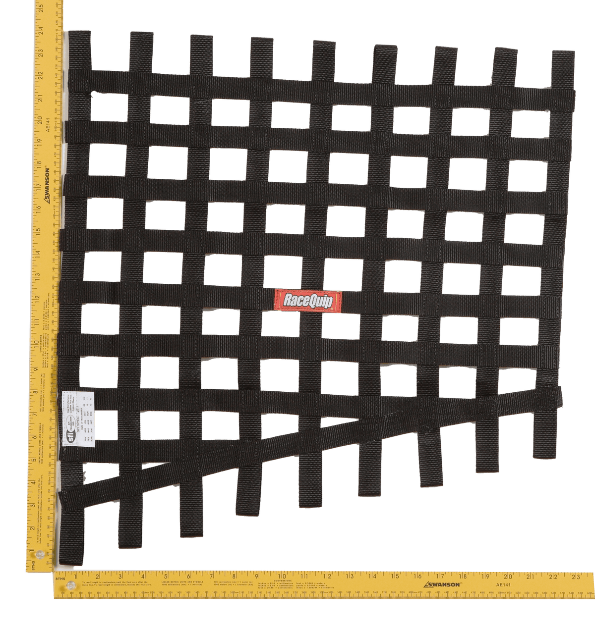 RaceQuip Ribbon Style Drag Race Window Net - 729005RQP
