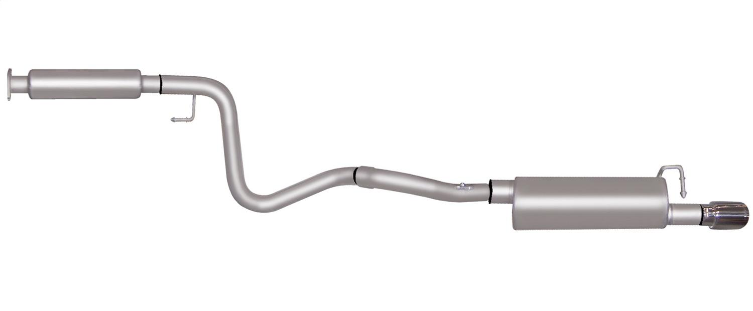 Gibson Exhaust Cat-Back Single Exhaust System; Aluminized (2006-2011 HHR LT, HHR LS Panel, HHR, HHR LS, HHR LT Panel) - 315532