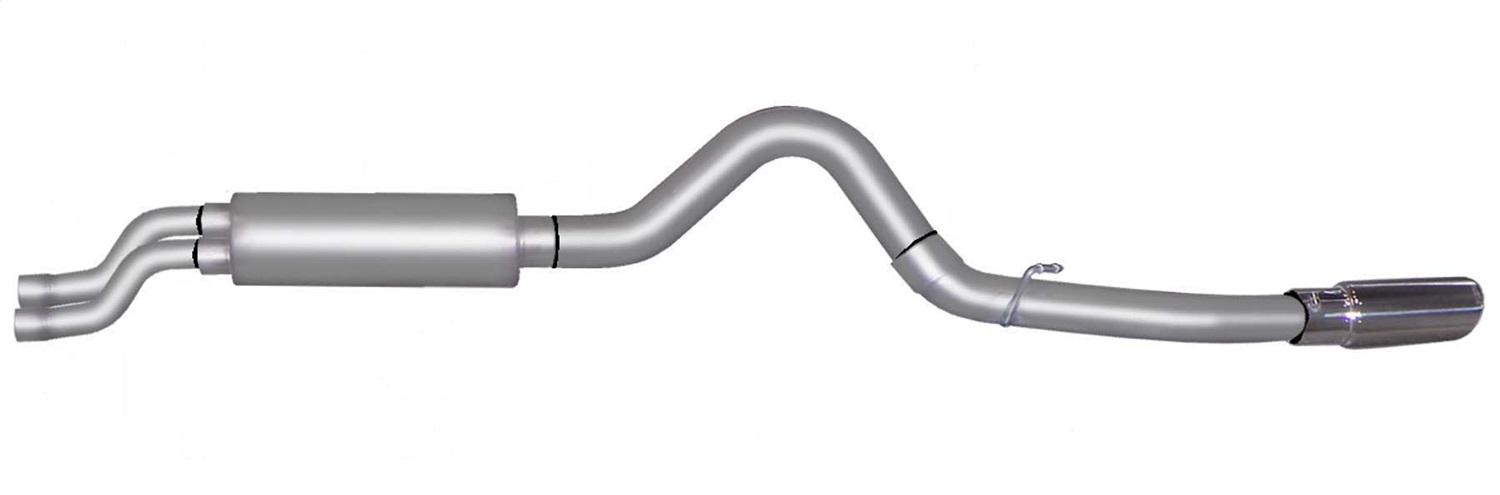 Gibson Exhaust Cat-Back Single Exhaust System; Aluminized (2001-2006 Chevrolet, GMC Fitment) - 315547