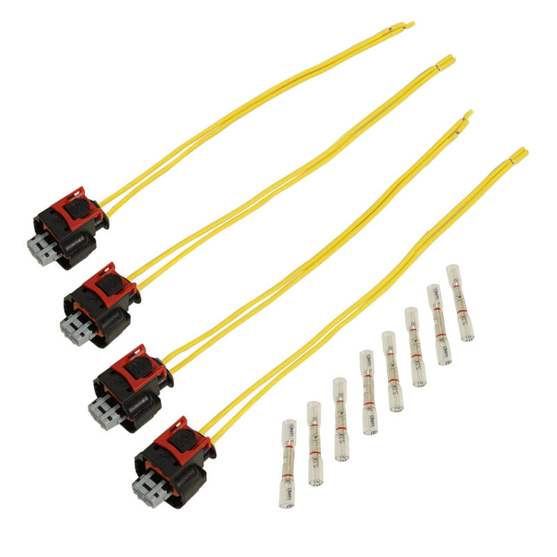 BD Diesel Injector Connector Pigtail Kit (4-Pack) Chevy/Gm L5P 2017+ (2017-2023 Chevrolet, GMC Fitment) - 1050458