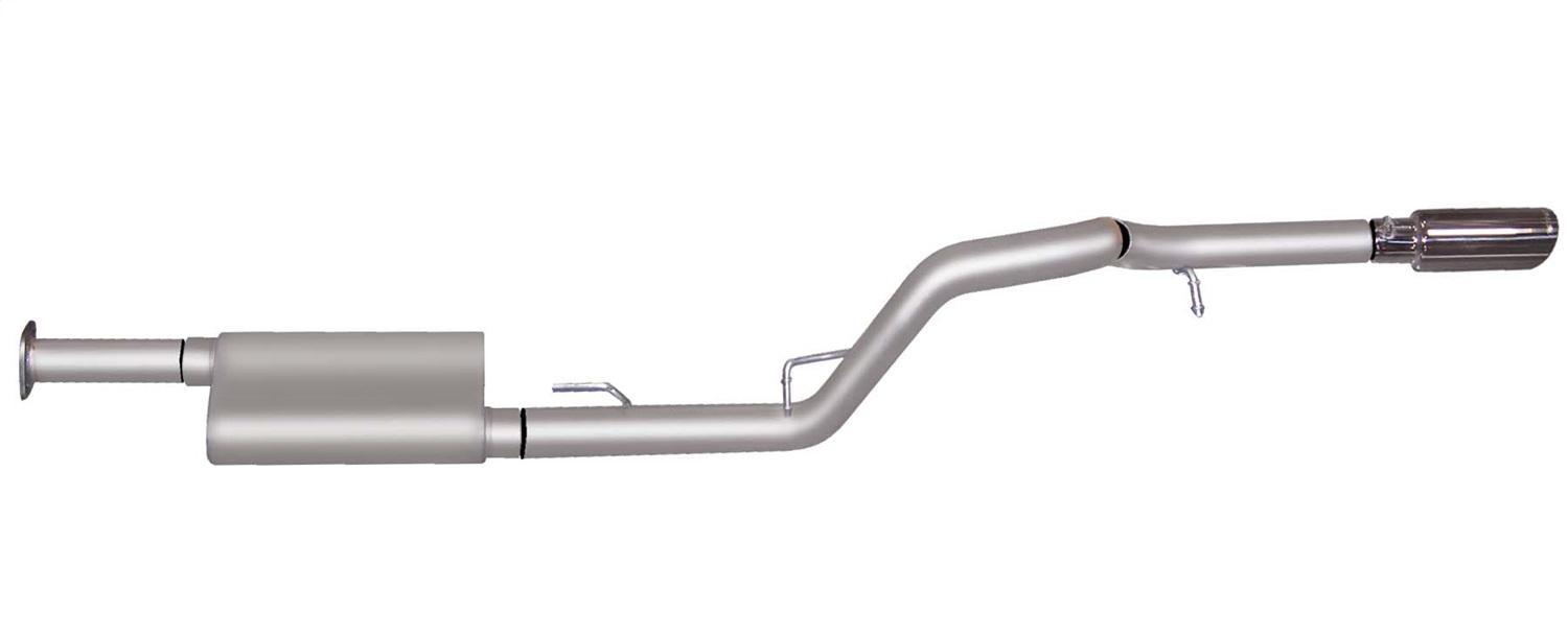 Gibson Exhaust Cat-Back Single Exhaust System; Aluminized (2006-2009 Trailblazer SS) - 315583