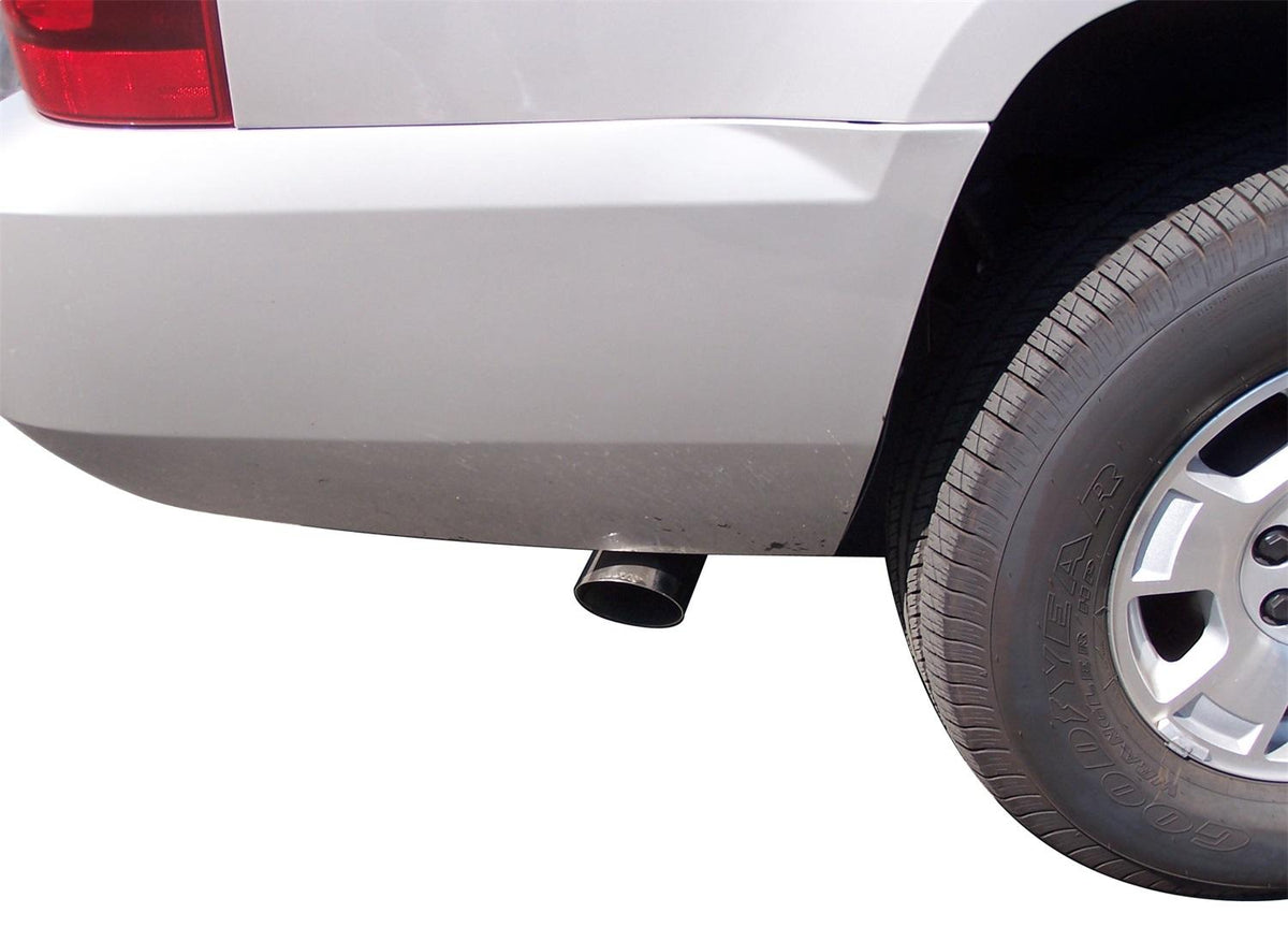 Gibson Exhaust Cat-Back Single Exhaust System; Aluminized (2007-2014 Avalanche, Suburban 1500, Yukon XL 1500 SLT, Yukon XL 1500 SLE) - 315584