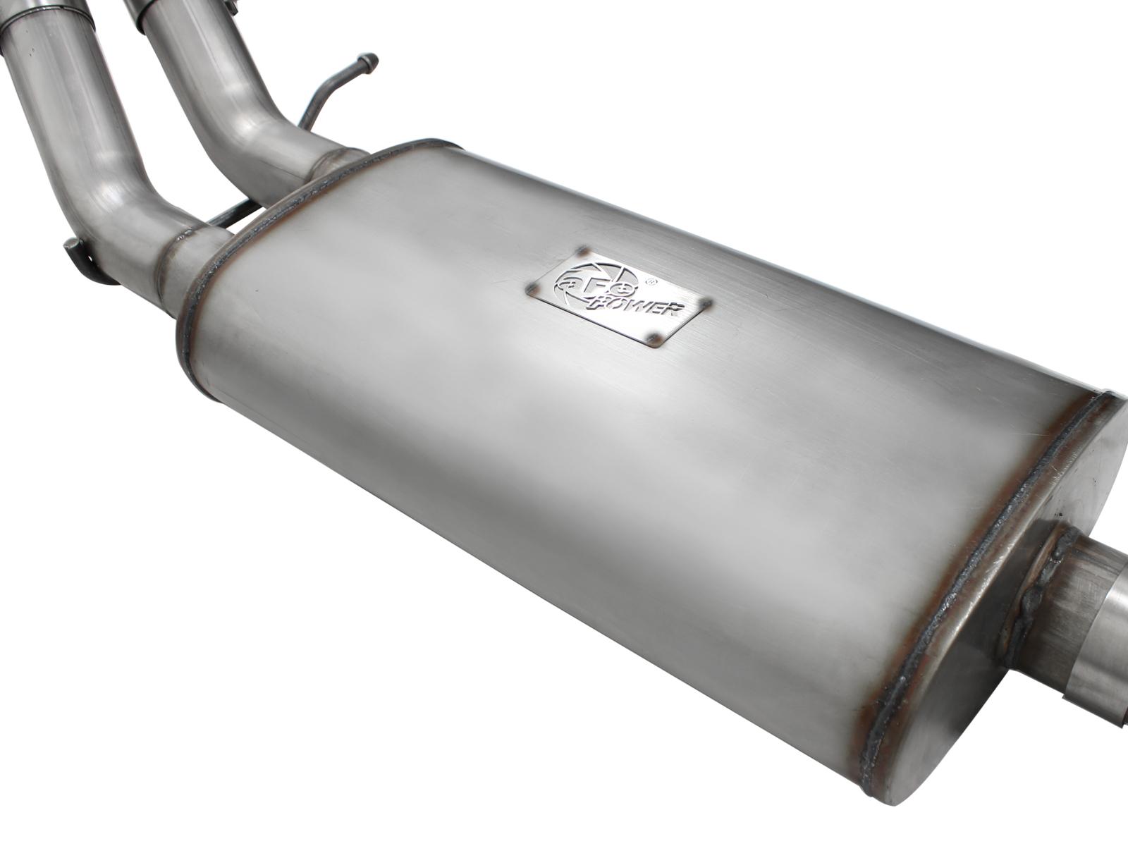 AFE Cat-Back Exhaust System (2007-2008 Hummer H2 V8-6.0L/6.2L) - 49-44049