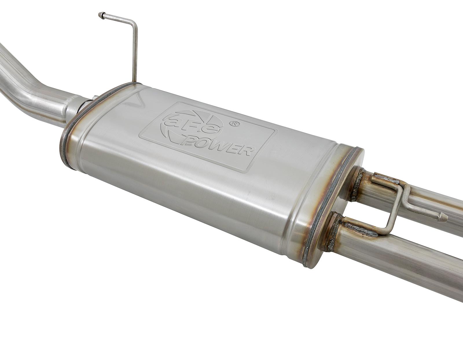 AFE Cat-Back Exhaust System (2016-2019 Nissan Titan V8-5.6L) - 49-46125-P