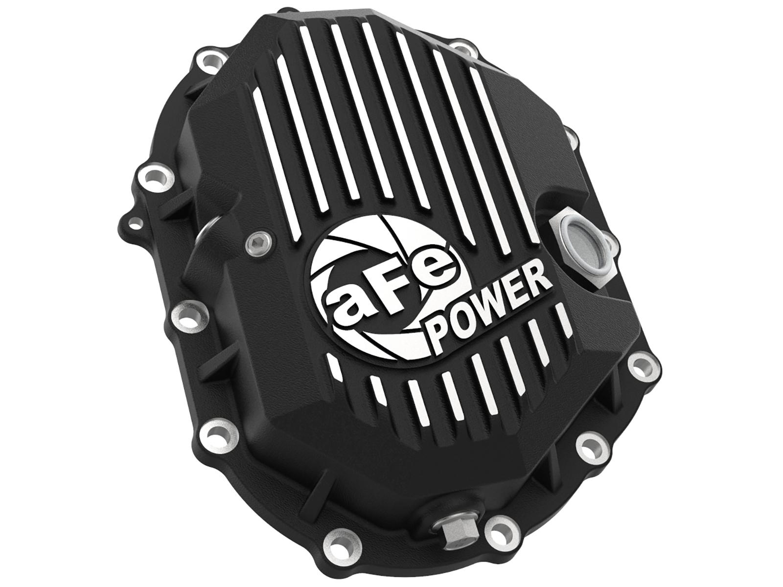 AFE Front & Rear Diff GUARD Package w/ Oil (2011-2019 Chevrolet, GMC Fitments) - 46-7707AB