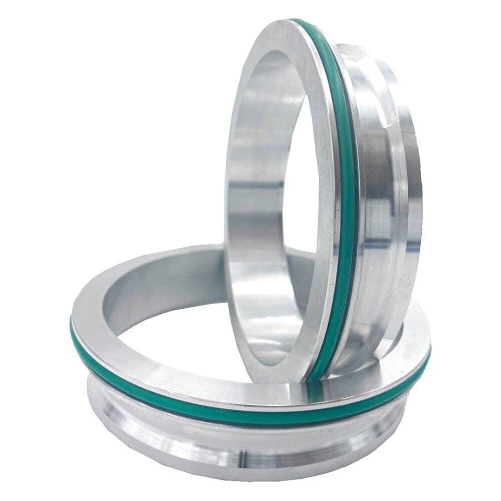 Granatelli Heavy Duty Double 0-Ringed Clamshell Clamps - Aluminum Interlocking - 318530FT