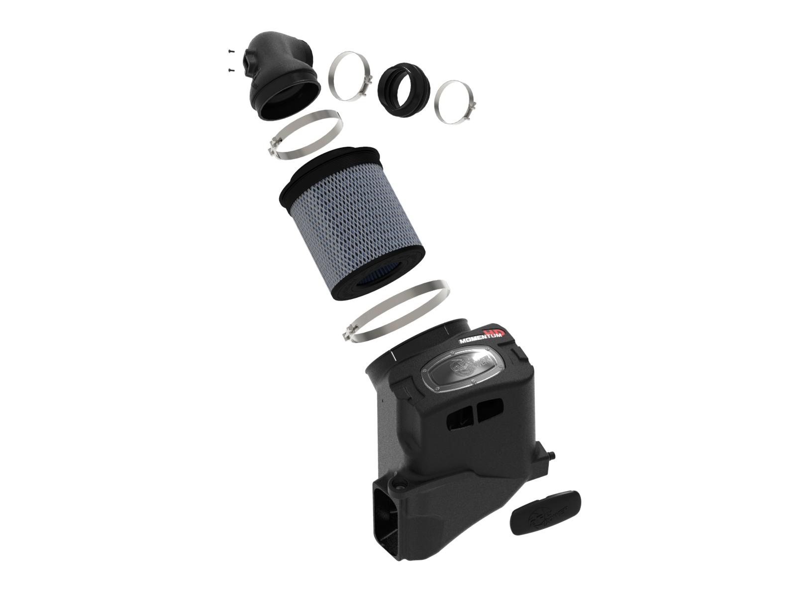 AFE Momentum HD Cold Air Intake System w/ Pro 10R Filter (GM Trucks 20-22/SUVs 20-22 L6-3.0L (td) LM2) - 50-70064T