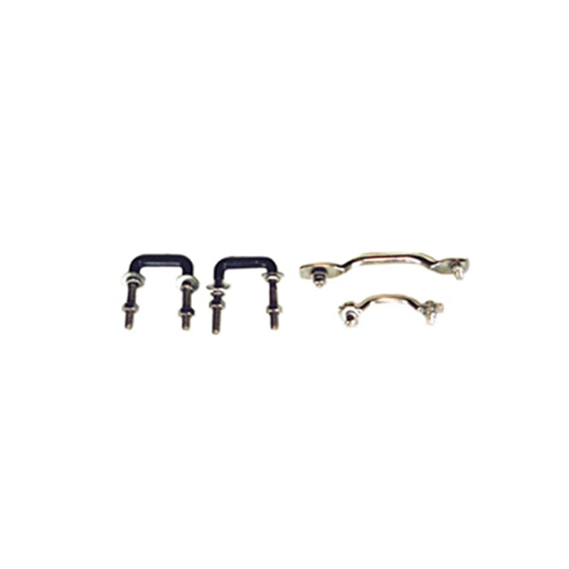 Rugged Ridge Windshield Tie Down Kit Stainless Steel; 55-95 Jeep Cj/Wrangler - 11104.02
