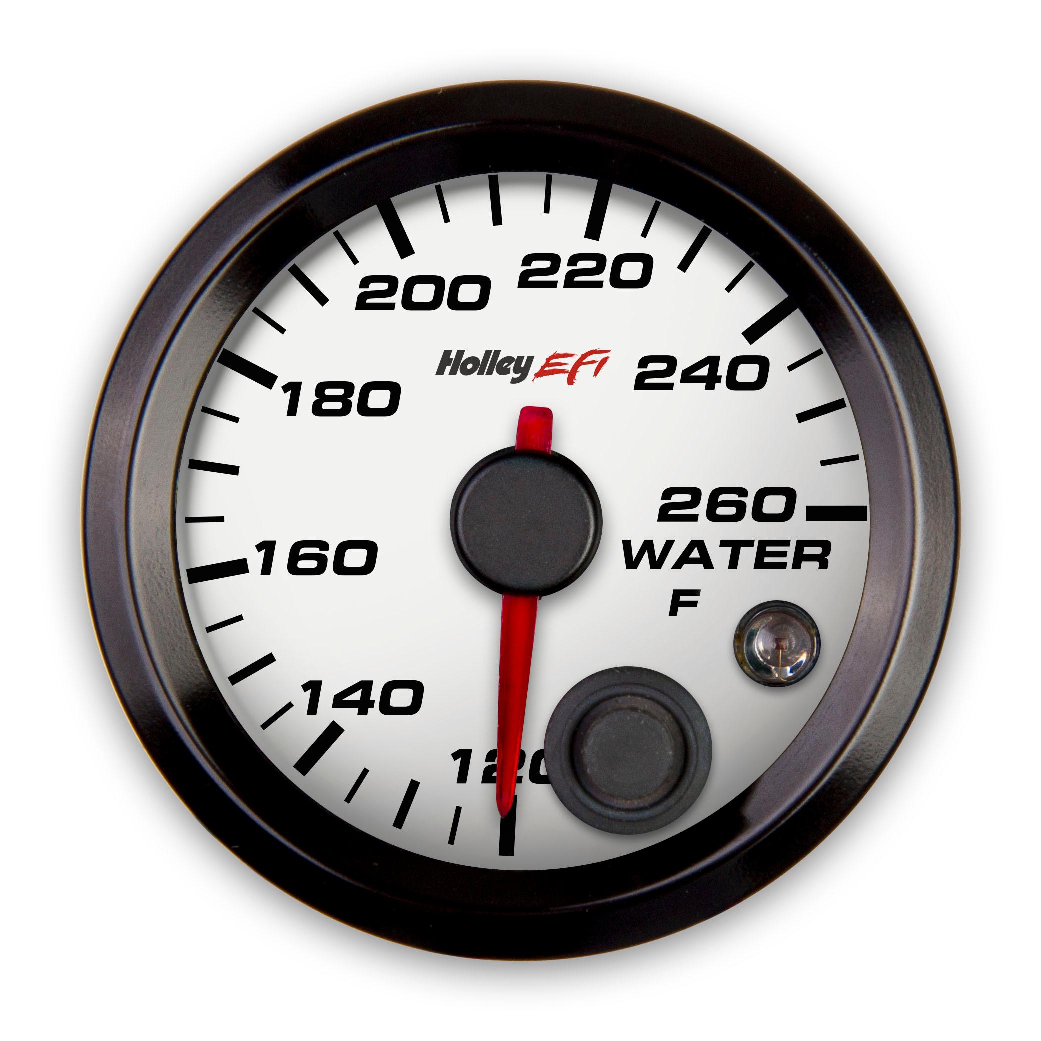 Holley Coolant Temp Gauge.  - 553-128W