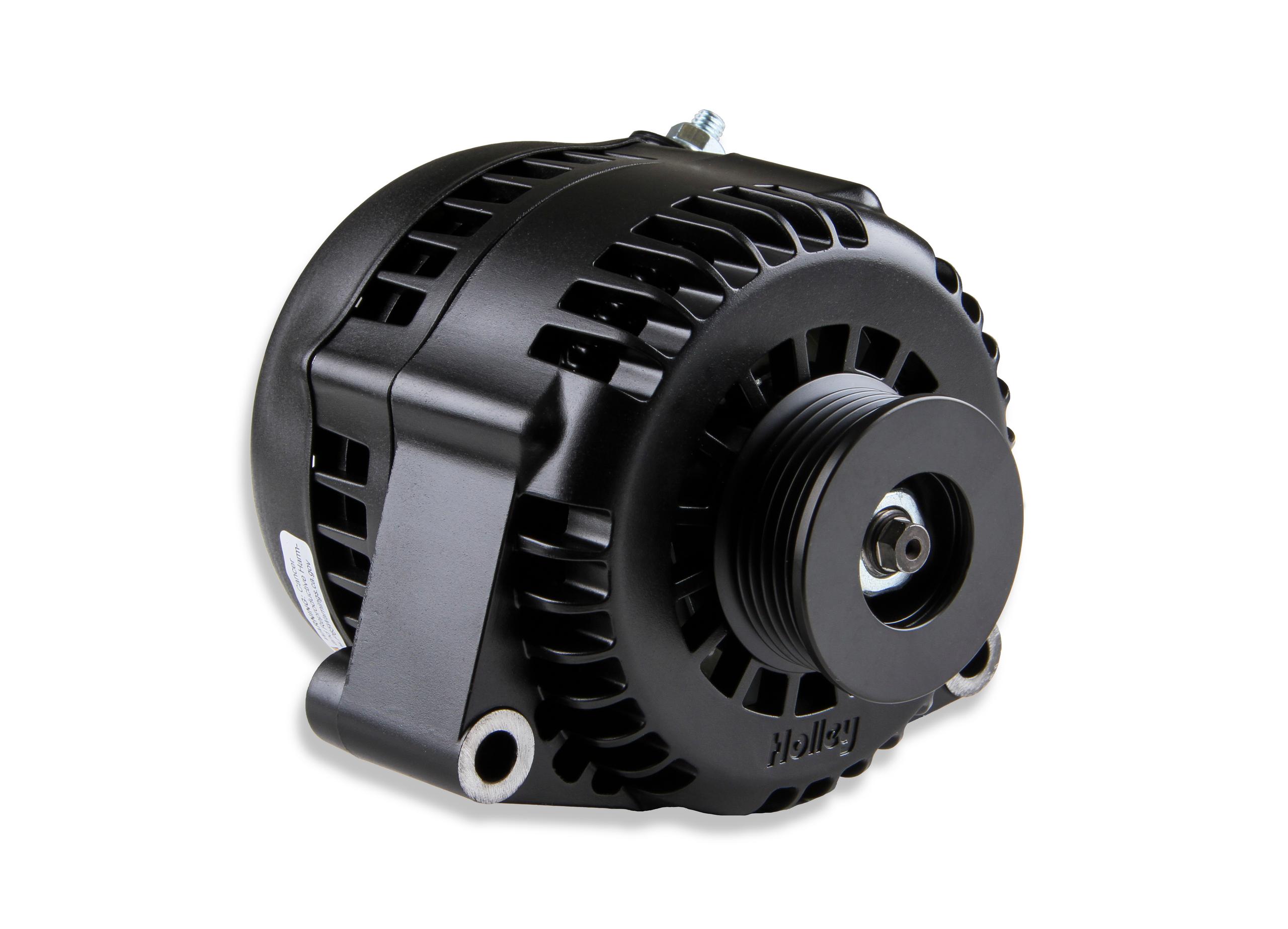 Holley LS/LT Complete Accessory Drive Kit- Black Finish.  - 20-138BK